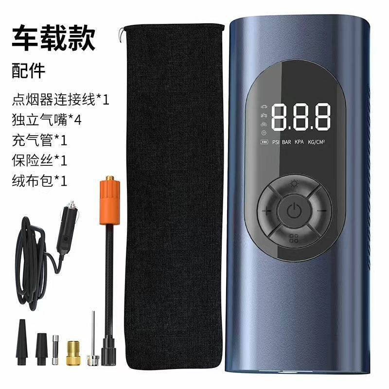 Cross-border Cordless Air Pump Portable Car Electric Pump High Power Tire 12v Car Inflator Pump