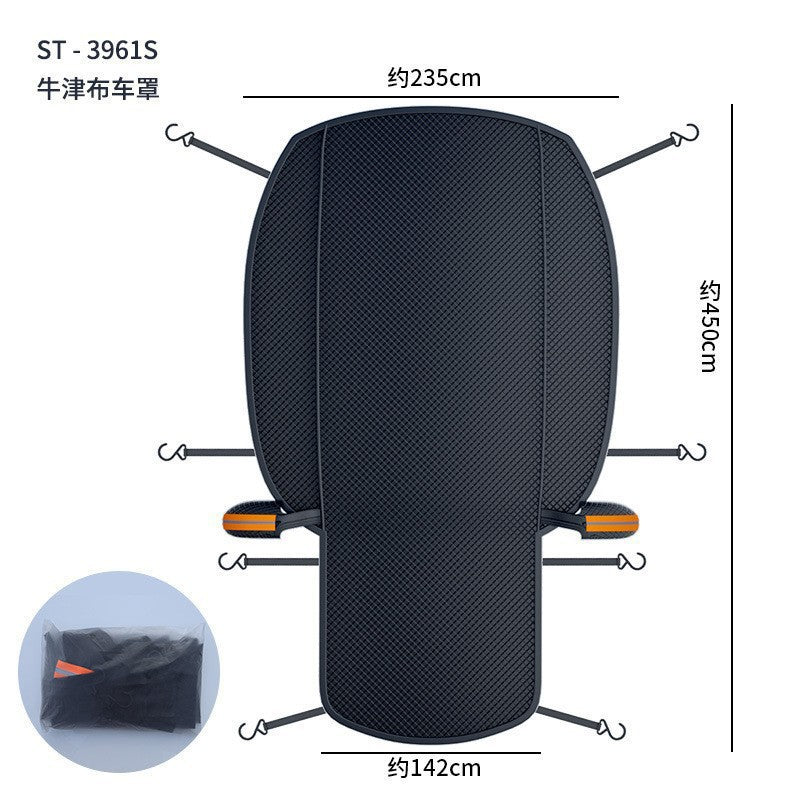 Cross-border best-selling car snow shield, winter snow and frost protection, half-cover car cover, front windshield, sun protection, magnetic snow shield