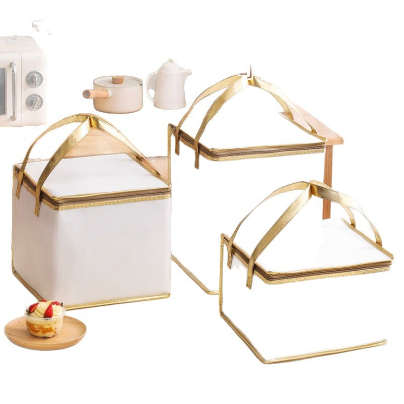 Customized cake insulated bags, takeaways, barbecue hot pots, seafood cold and fresh, ice packs, aluminum foil packs, tote bags, customized