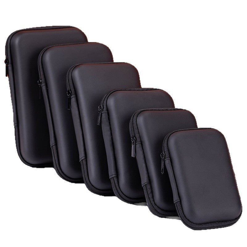 Neutral EVA storage bag, small razor, tool storage bag, electronic data cable, headphone digital storage bag