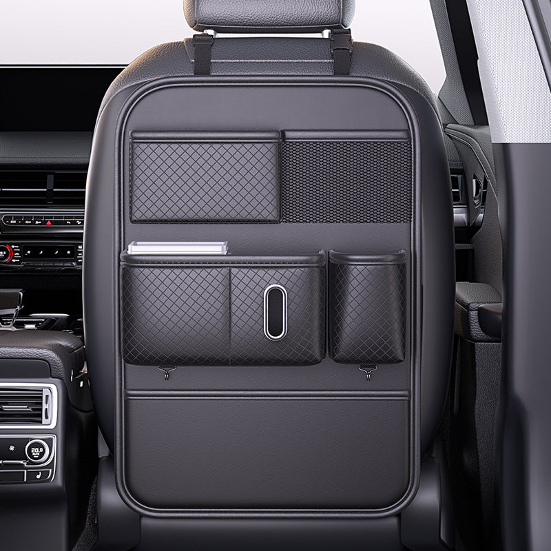 Car seat back storage bag, hanging bag, car seat, rear storage box, car trash can, tissue box, placement box