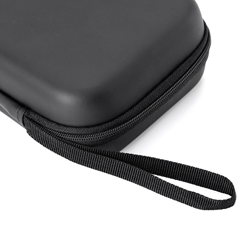 Car air pump leather box, portable air pump storage bag, leather packaging box for automotive emergency tools