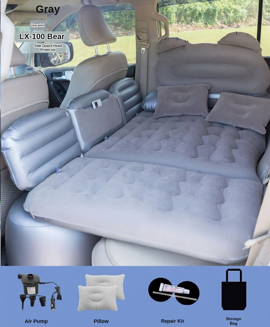 Car air bed car air bed car rear seat sleeping pad car children sleeping artifact car travel mattress