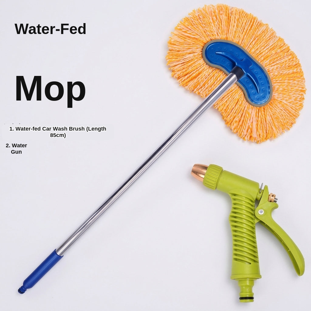 Car Wash Brush with Water Feed System