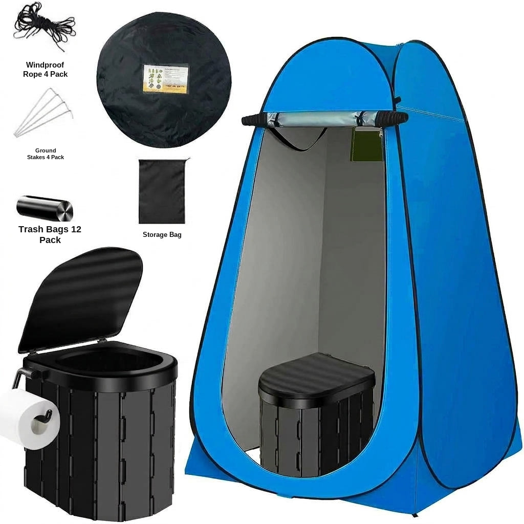 Fishing, shower, bathing artifact, outdoor camping, fishing, changing clothes, simple and portable, portable portable toilet, warm tent, toilet