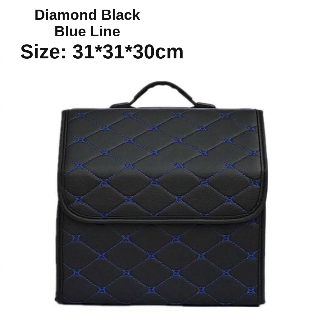Wholesale cross-border car trunk folding storage boxes, camping storage boxes, outdoor picnic organizer storage boxes
