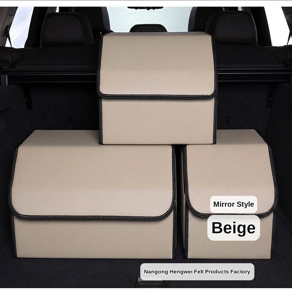 Car storage box, car aftermarket organizer box, storage box, folding box, multifunctional in-car item