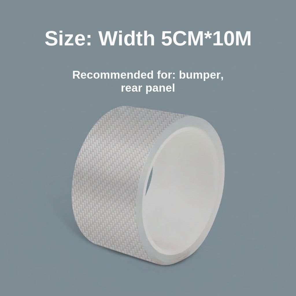 Car sill strips, carbon fiber bumper anti-collision strips, anti-stepping paste, carbon fiber pattern, universal body film stickers, decorative strips
