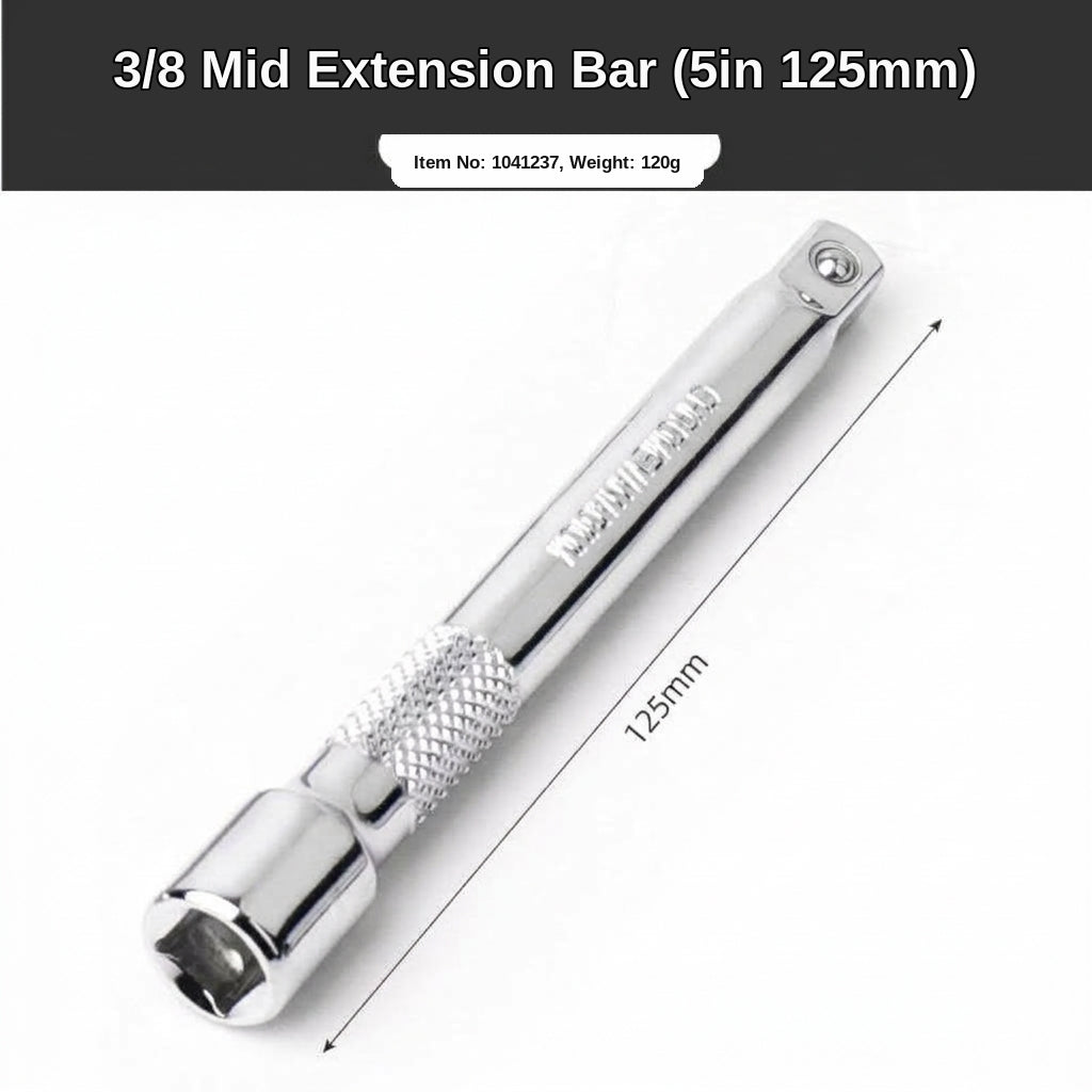 Extended extension rods 1 2 ratchet wrench connecting rods 3 8 conversion head universal sleeve joints small fly extension rod accessories