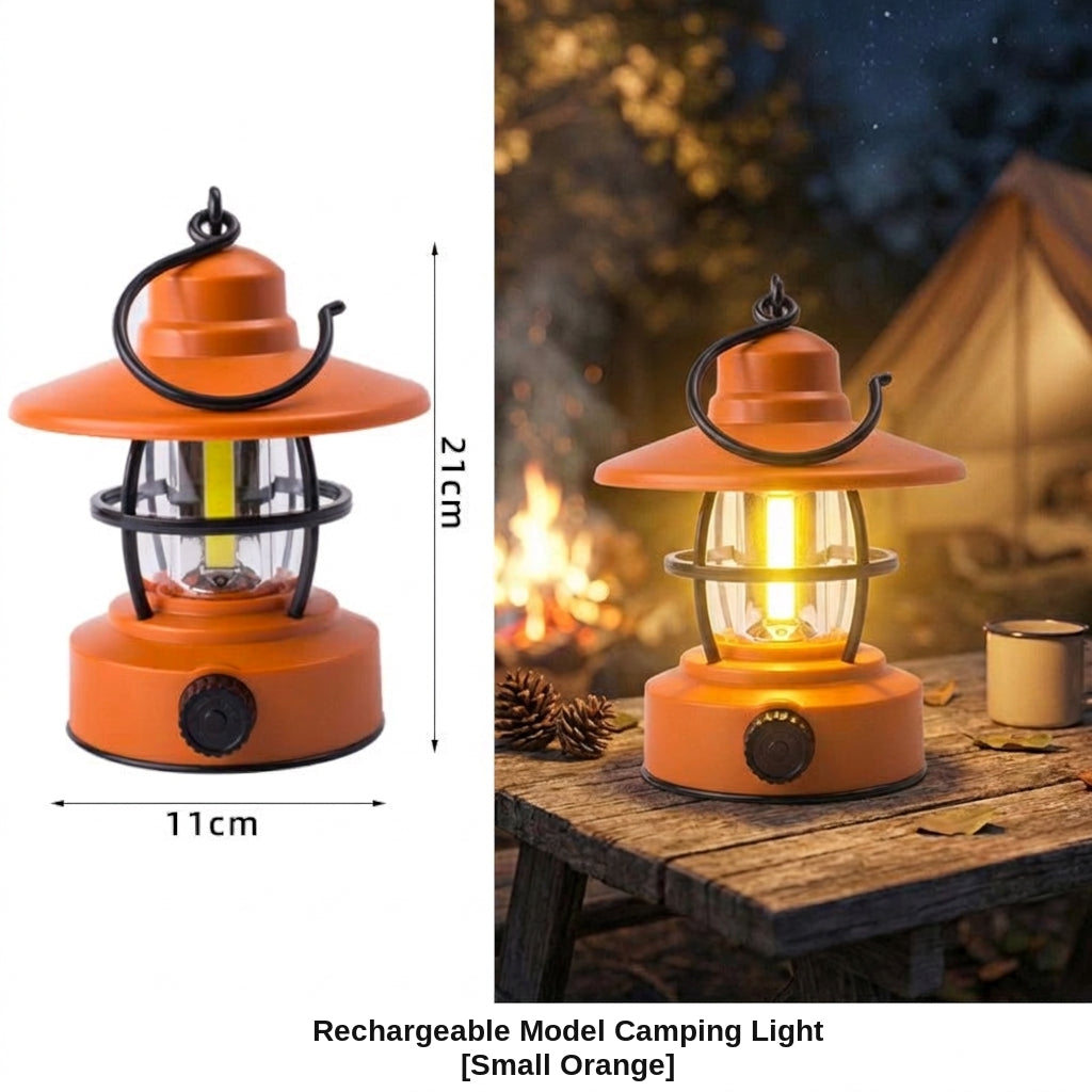 Camping Light - Rechargeable Lantern, Multiple Colors