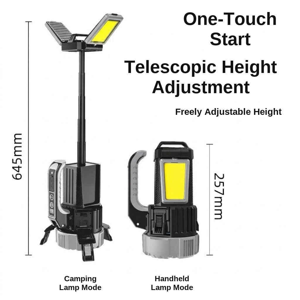LED Work Light USB Rechargeable with Display
