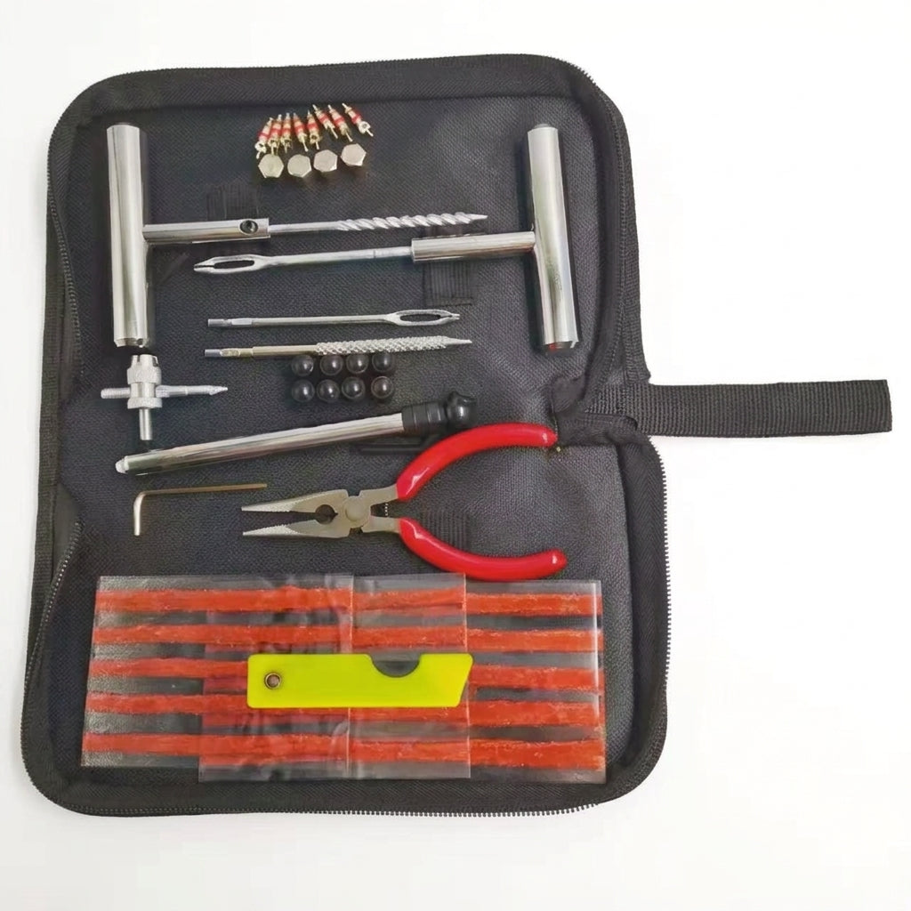 Tire Repair Tool Kit - 42 to 62 Piece Sets