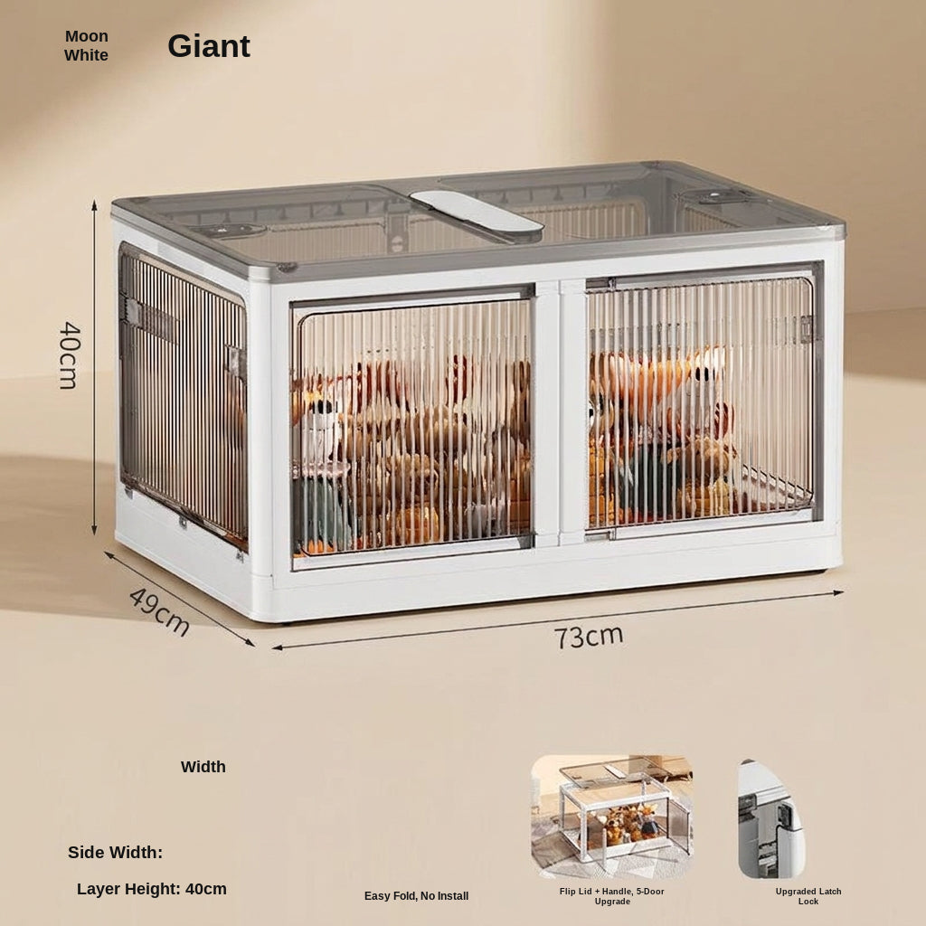 Outdoor camping and picnic folding storage box Car storage wooden cover car trunk multi-functional sorting box