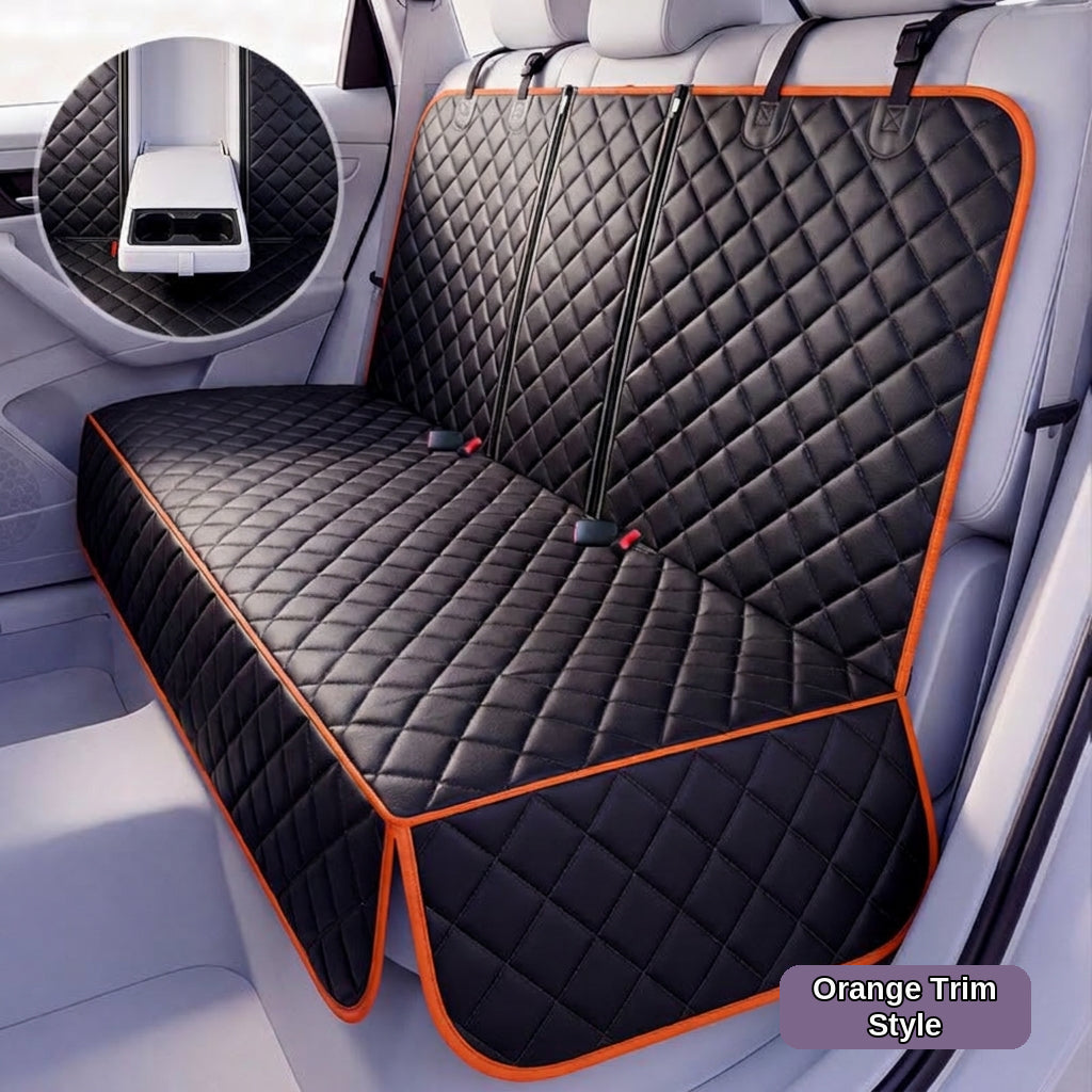 Pet Rear Seat Cushion for Cars, Waterproof & Dirt-Resistant