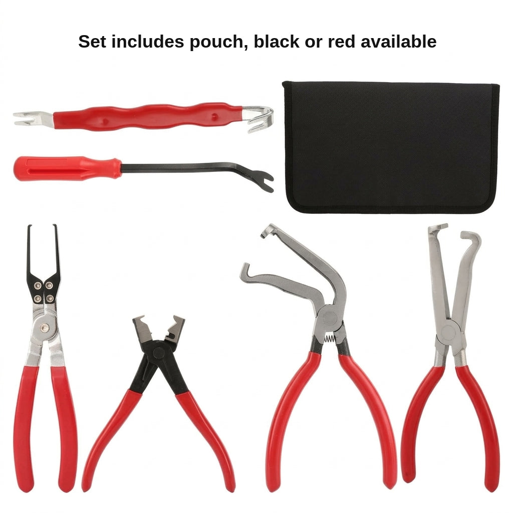 Cross-border automotive repair tool sets, gasoline pipe joint disassembly pliers, car ring separators, pipe bundle pliers, wholesale