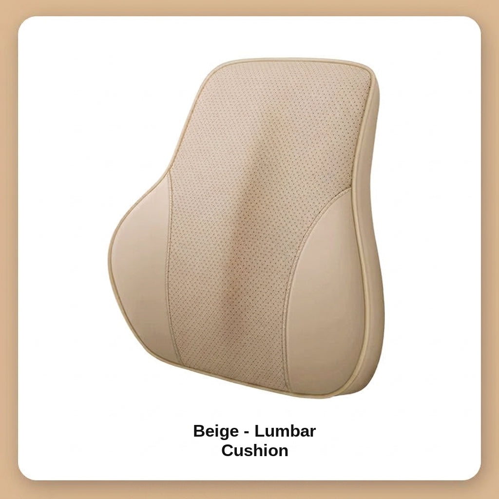 [Full leather on both sides] aviation-grade car neck pillow, memory foam, neck pillow, neck pillow in the car, car seat, neck pillow