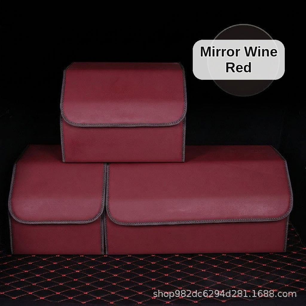 Car storage box, car aftermarket organizer box, storage box, folding box, multifunctional in-car item