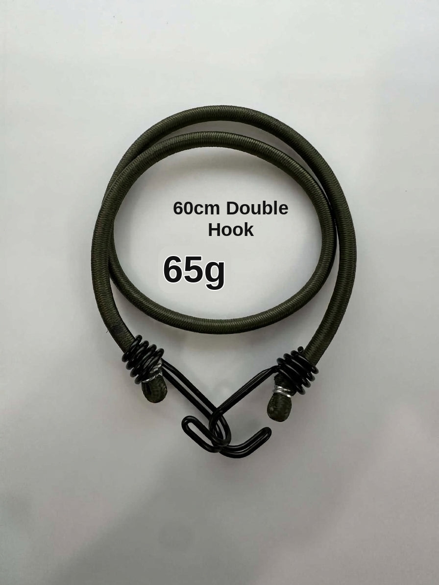 Bungee Cord Strap - 8mm Military Green (Pack of 10)