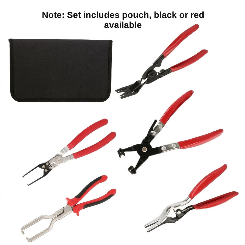 Cross-border automotive repair tool sets, gasoline pipe joint disassembly pliers, car ring separators, pipe bundle pliers, wholesale