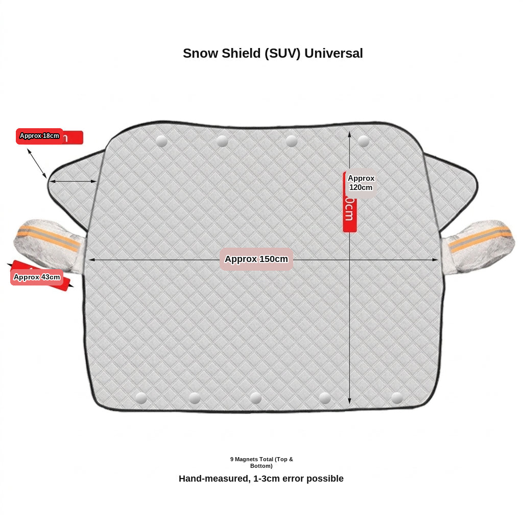 Car Windshield Snow Cover - Frost & Sun Protection