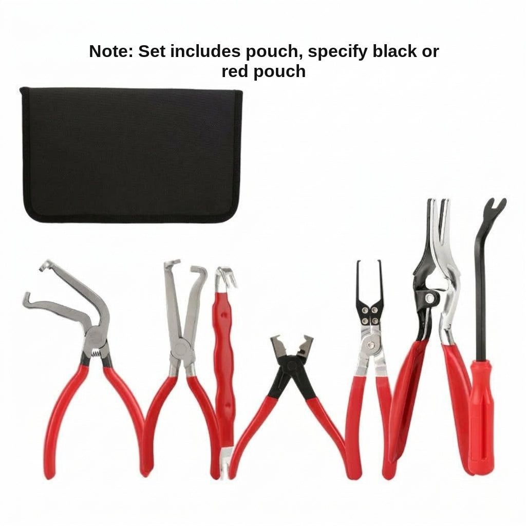 Cross-border automotive repair tool sets, gasoline pipe joint disassembly pliers, car ring separators, pipe bundle pliers, wholesale