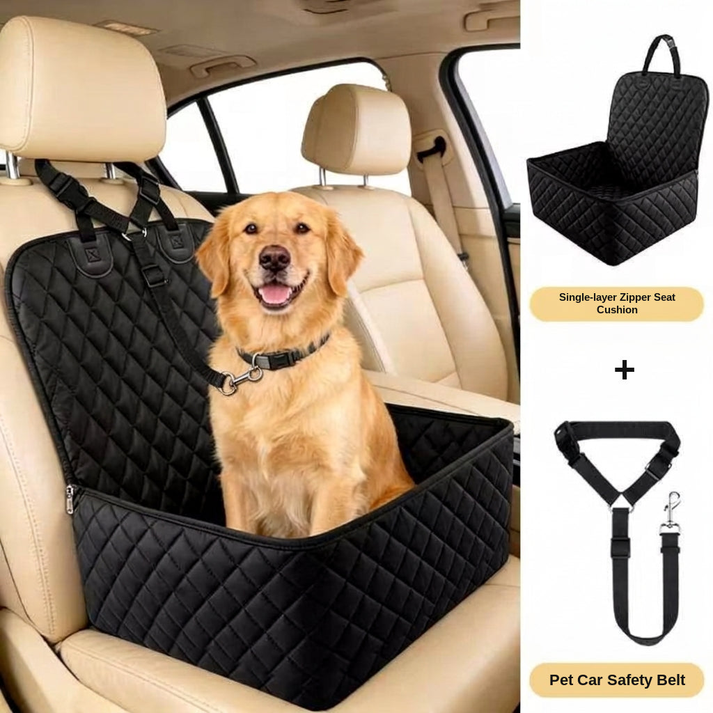 Pet Rear Seat Cushion for Cars, Waterproof & Dirt-Resistant