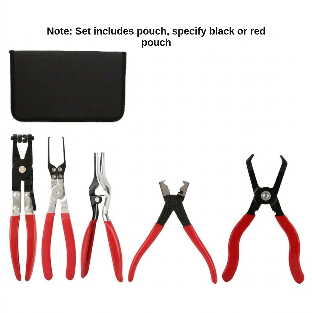 Cross-border automotive repair tool sets, gasoline pipe joint disassembly pliers, car ring separators, pipe bundle pliers, wholesale