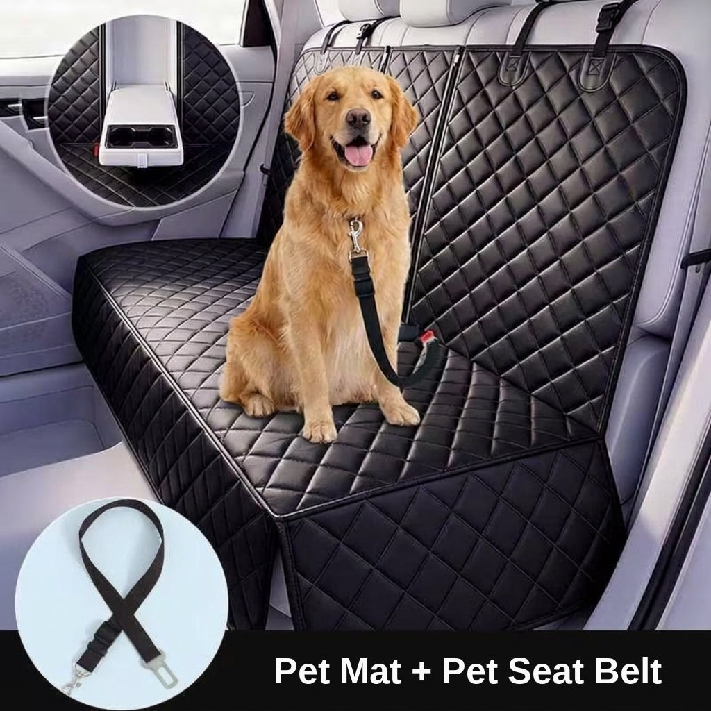 Pet Rear Seat Cushion for Cars, Waterproof & Dirt-Resistant