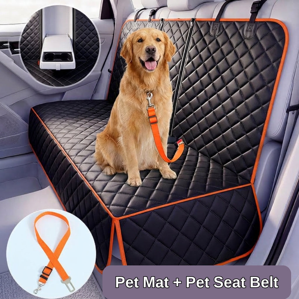 Pet Rear Seat Cushion for Cars, Waterproof & Dirt-Resistant
