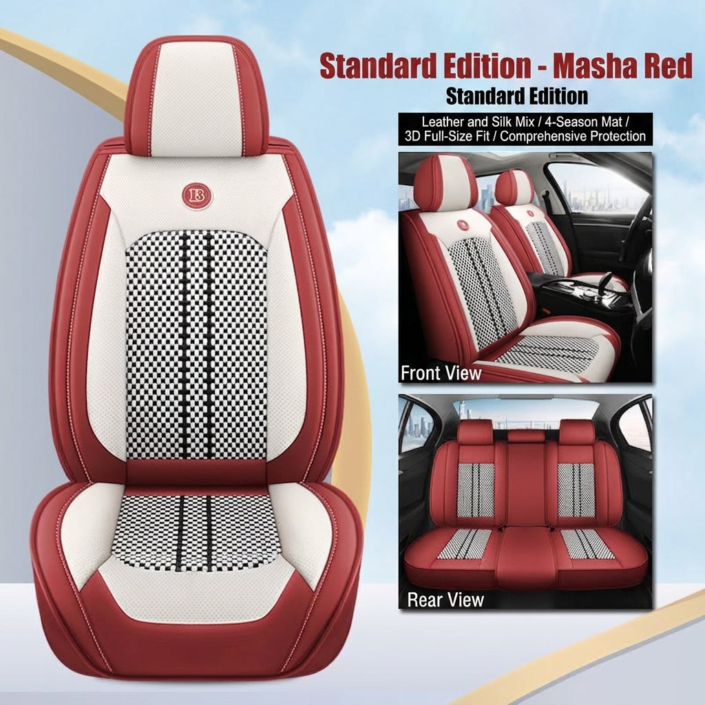 Car Seat Cushion Leather Seat Cover Seat Cushion All Inclusive Four Seasons 24 New Car Cover Seat Cover Leather Four Seasons All Inclusive