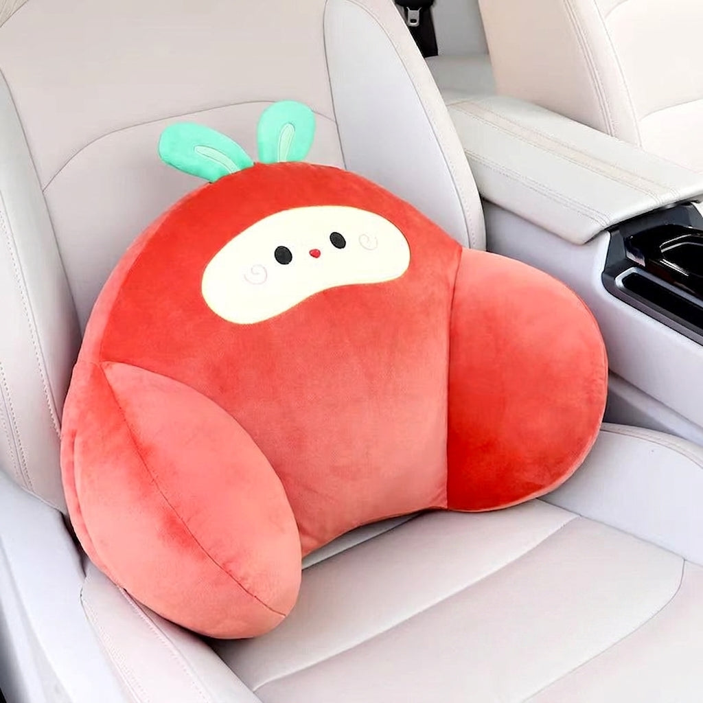 Car lumbar support, driver's seat backrest cushion, car headrest, lumbar support pad, internet-famous women's driving lumbar support tool