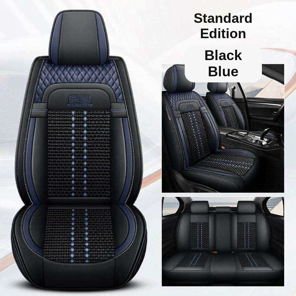 Car seat cushion new all-enclosed special seat cover four seasons universal leather seat cover summer ice silk cartoon seat cushion cover