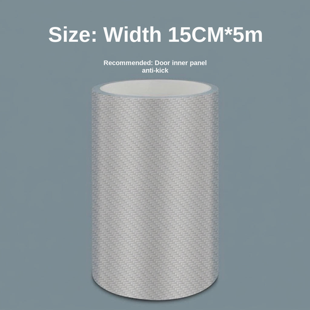 Car sill strips, carbon fiber bumper anti-collision strips, anti-stepping paste, carbon fiber pattern, universal body film stickers, decorative strips