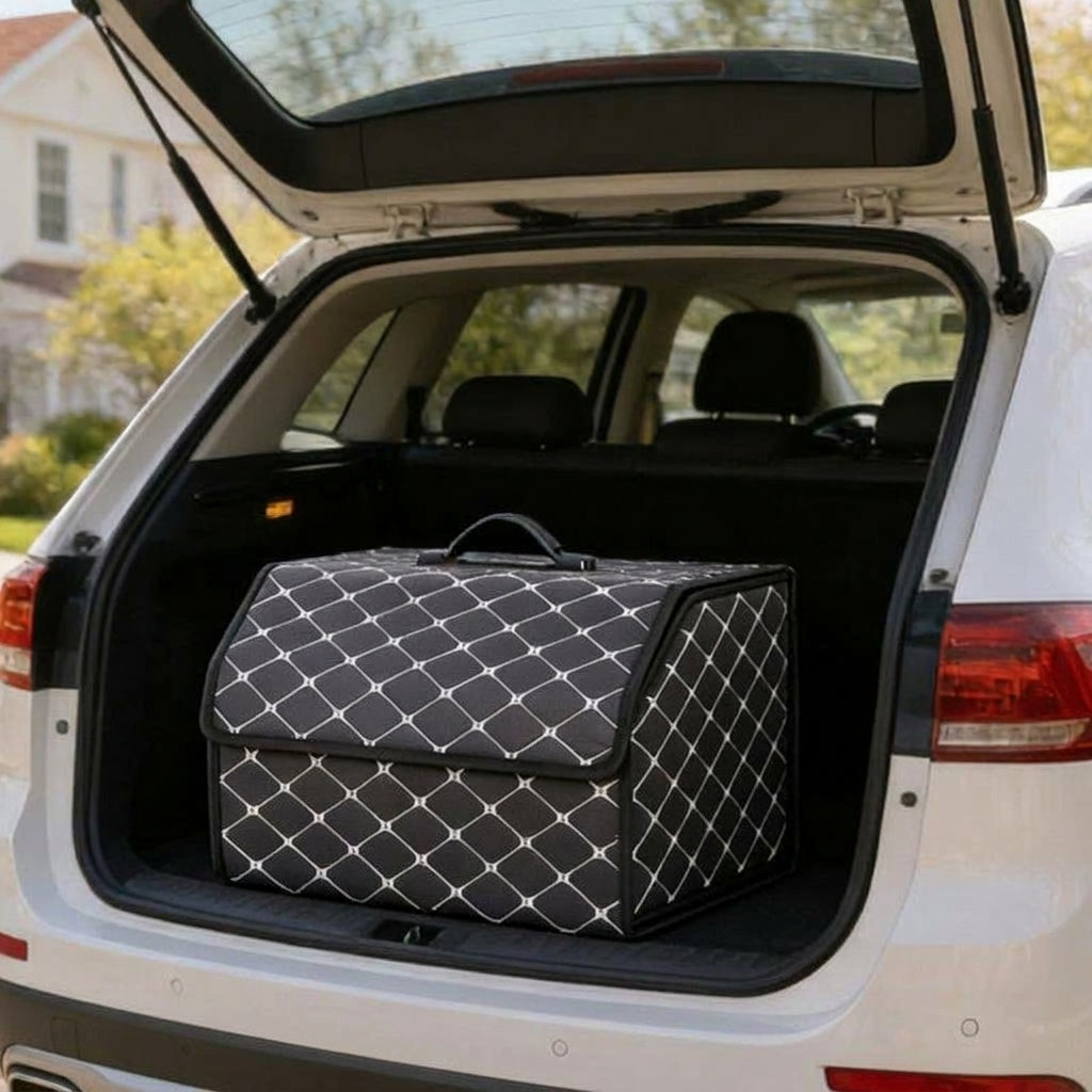 Car trunk folding storage box, multifunctional car storage box, in-car miscellaneous storage box, wholesale supplies