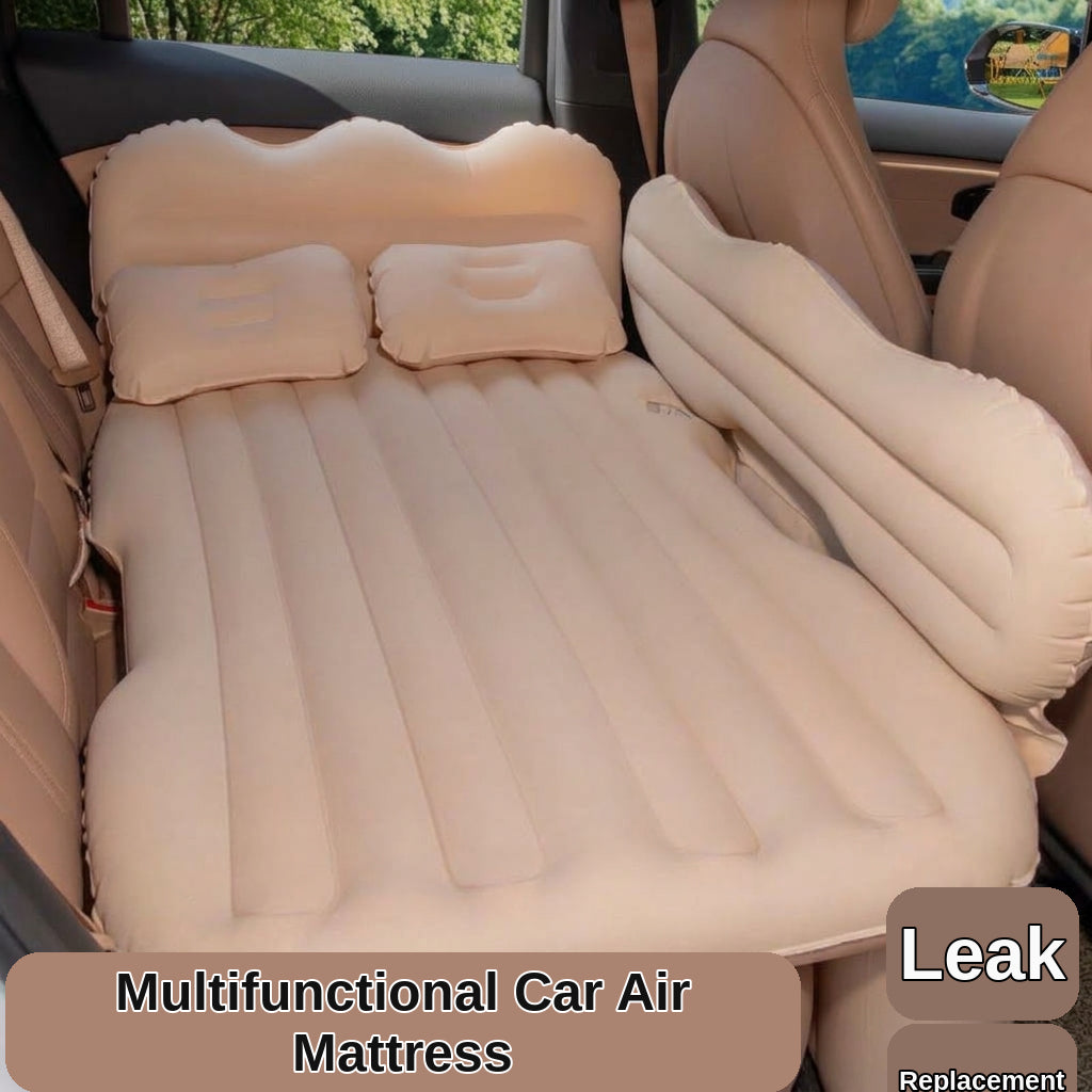 Car inflatable mattress, rear seat sleeping mat, multifunctional travel mattress, thickened inflatable mattress for SUVs and sedans