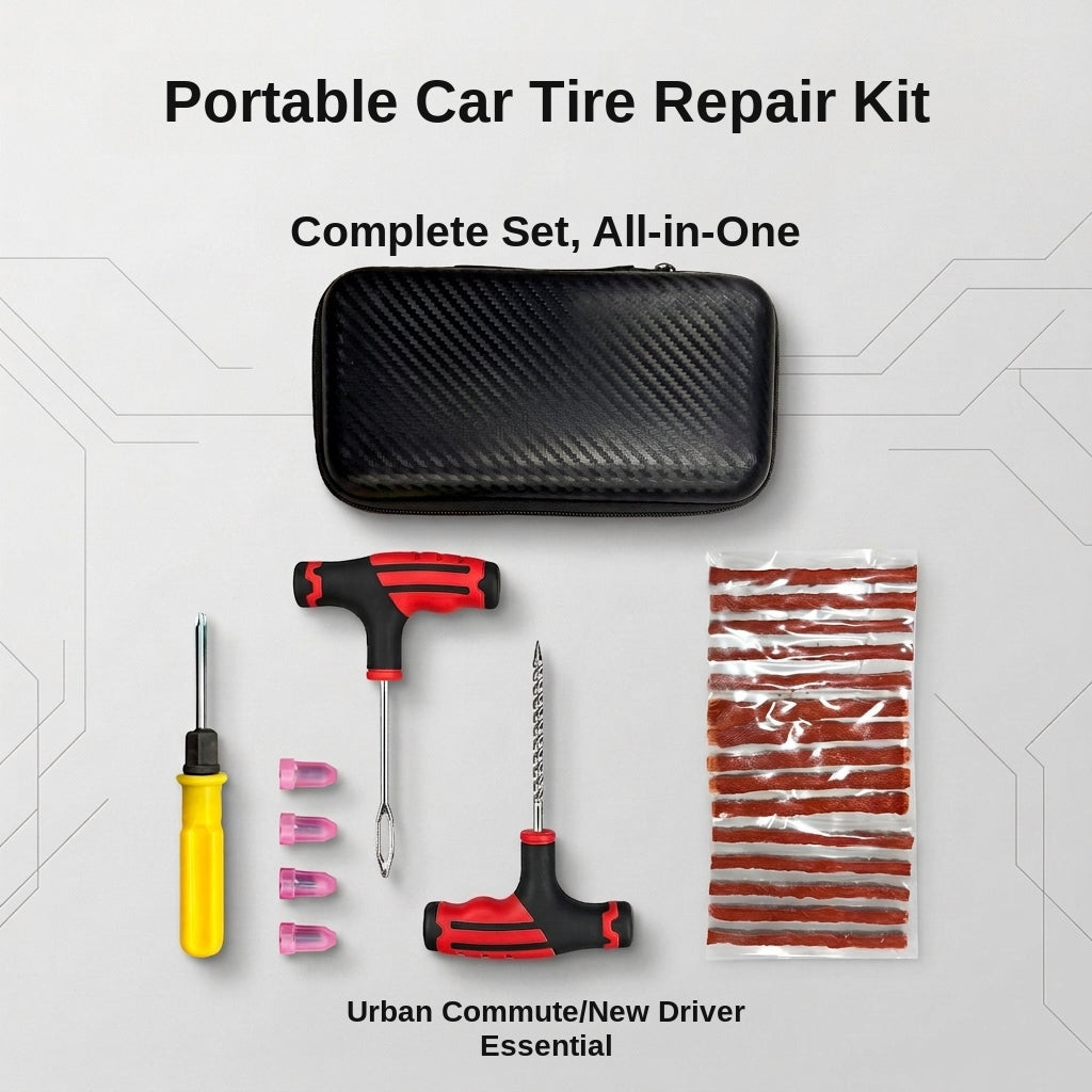 Tire Repair Tool Kit - Universal Car Emergency Set