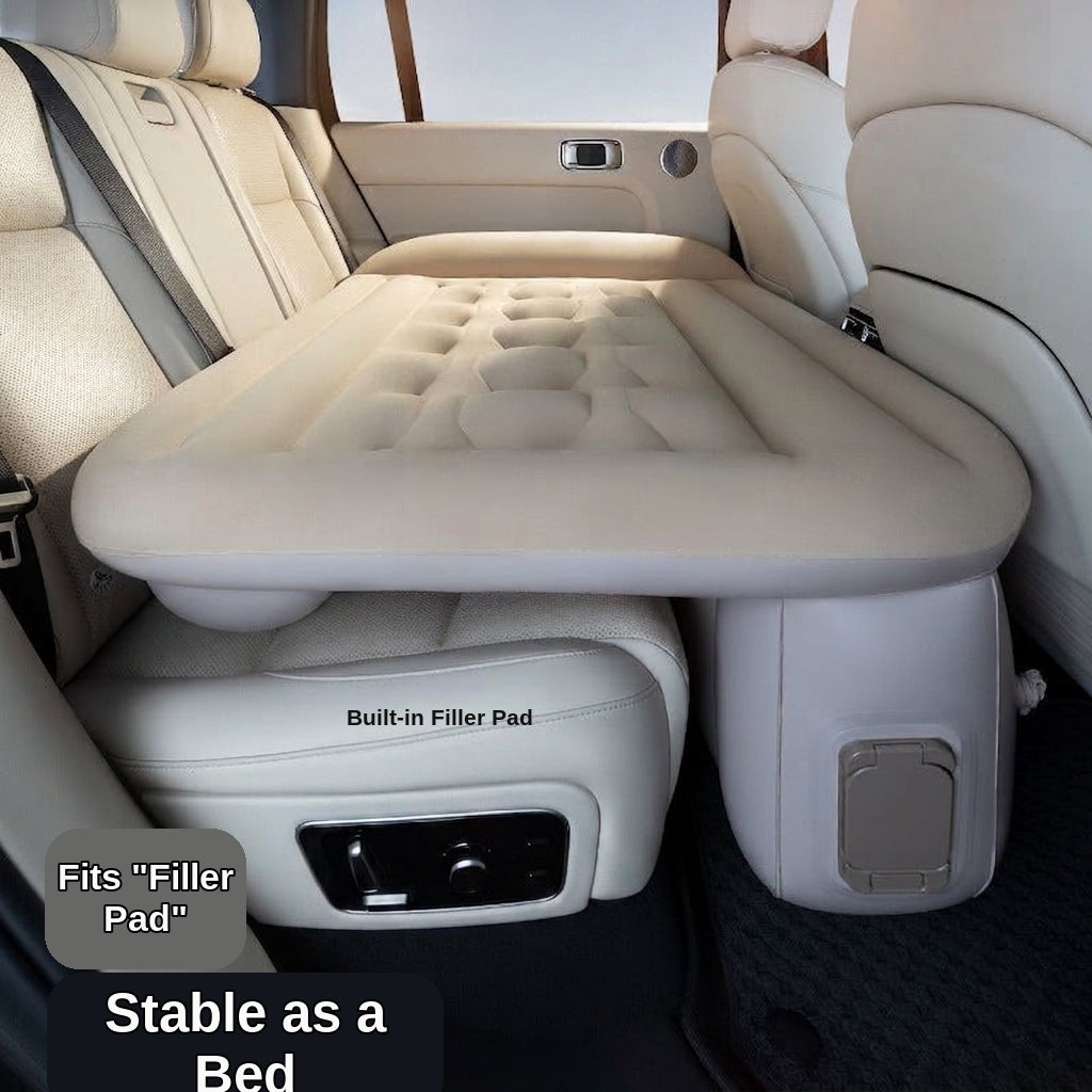 Car rear sleeping mat travel bed car air mat tram automatic charging and discharging portable electric belt leveling inflatable bed