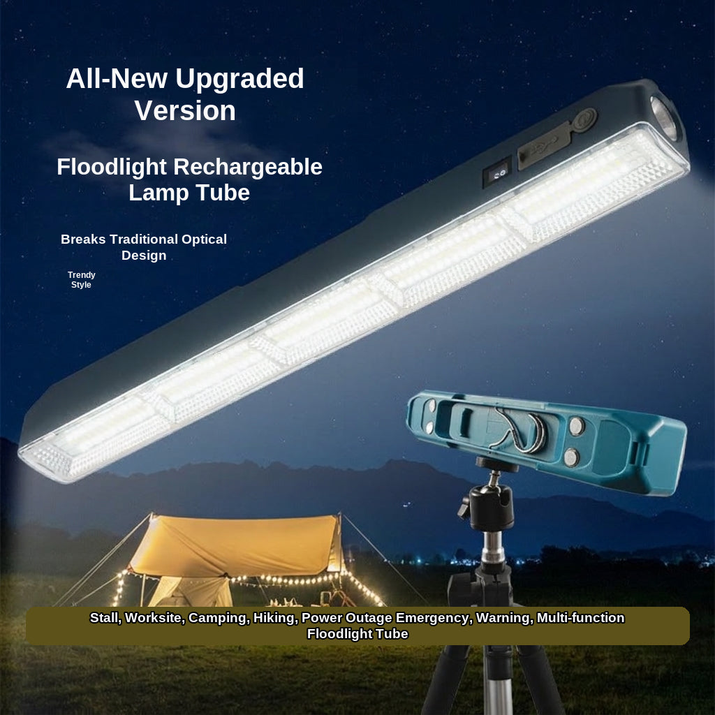 LED Camping Light Tube, Waterproof Tent Lamp