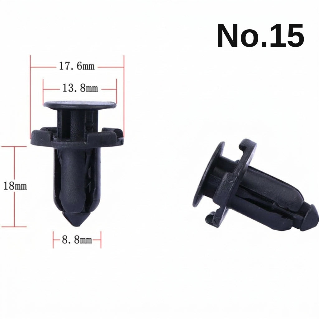 Car buckle, ceiling buckle, bumper buckle, door panel buckle, leaf panel lining buckle, plastic nylon buckle