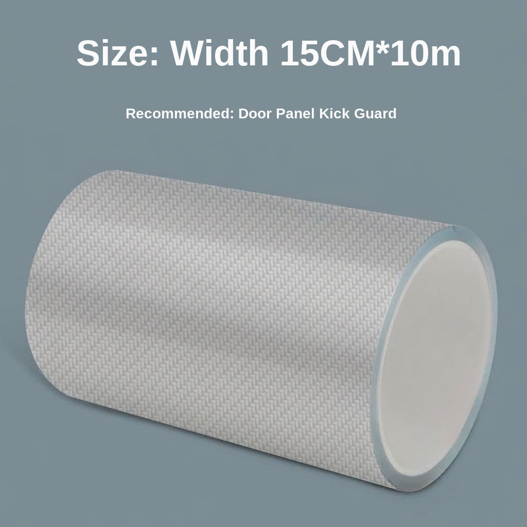 Car sill strips, carbon fiber bumper anti-collision strips, anti-stepping paste, carbon fiber pattern, universal body film stickers, decorative strips
