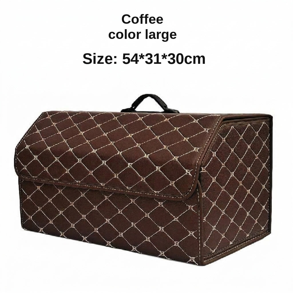 Wholesale cross-border car trunk folding storage boxes, camping storage boxes, outdoor picnic organizer storage boxes