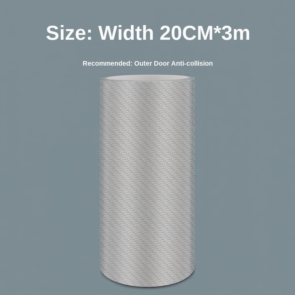 Car sill strips, carbon fiber bumper anti-collision strips, anti-stepping paste, carbon fiber pattern, universal body film stickers, decorative strips