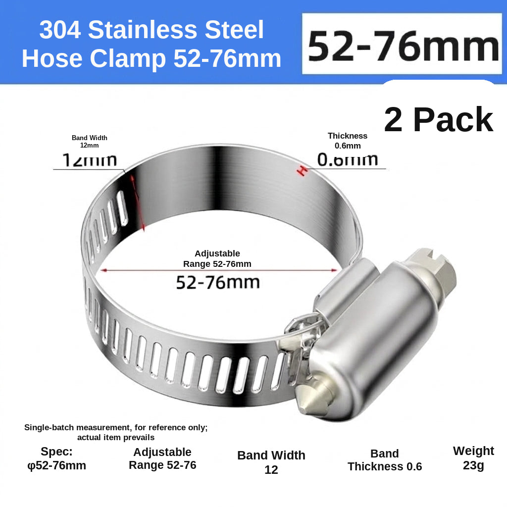 Stainless steel handle, hose hoop, hand screwing, clamping, holding hoop, pipe hoop, water pipe tightening hoop, gas pipe fixing, clamping buckle