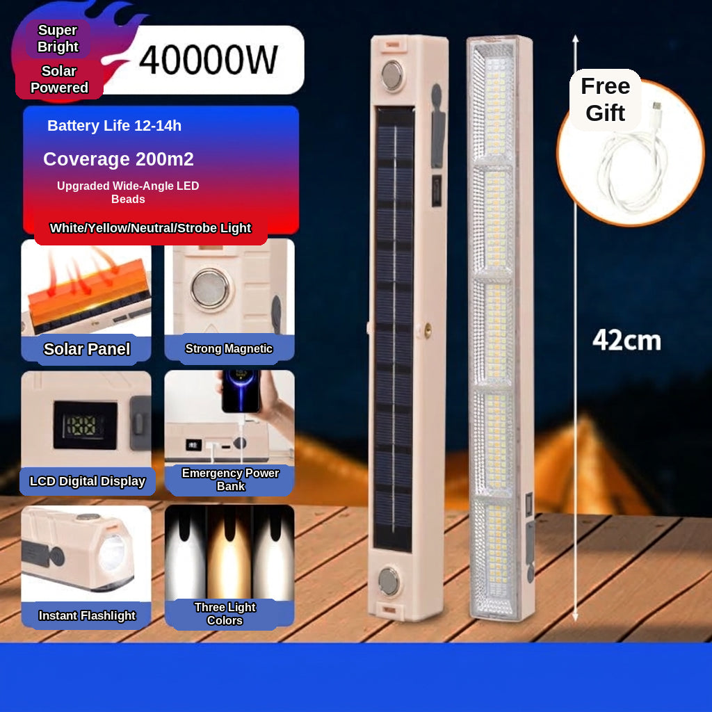 LED Camping Light Tube, Waterproof Tent Lamp