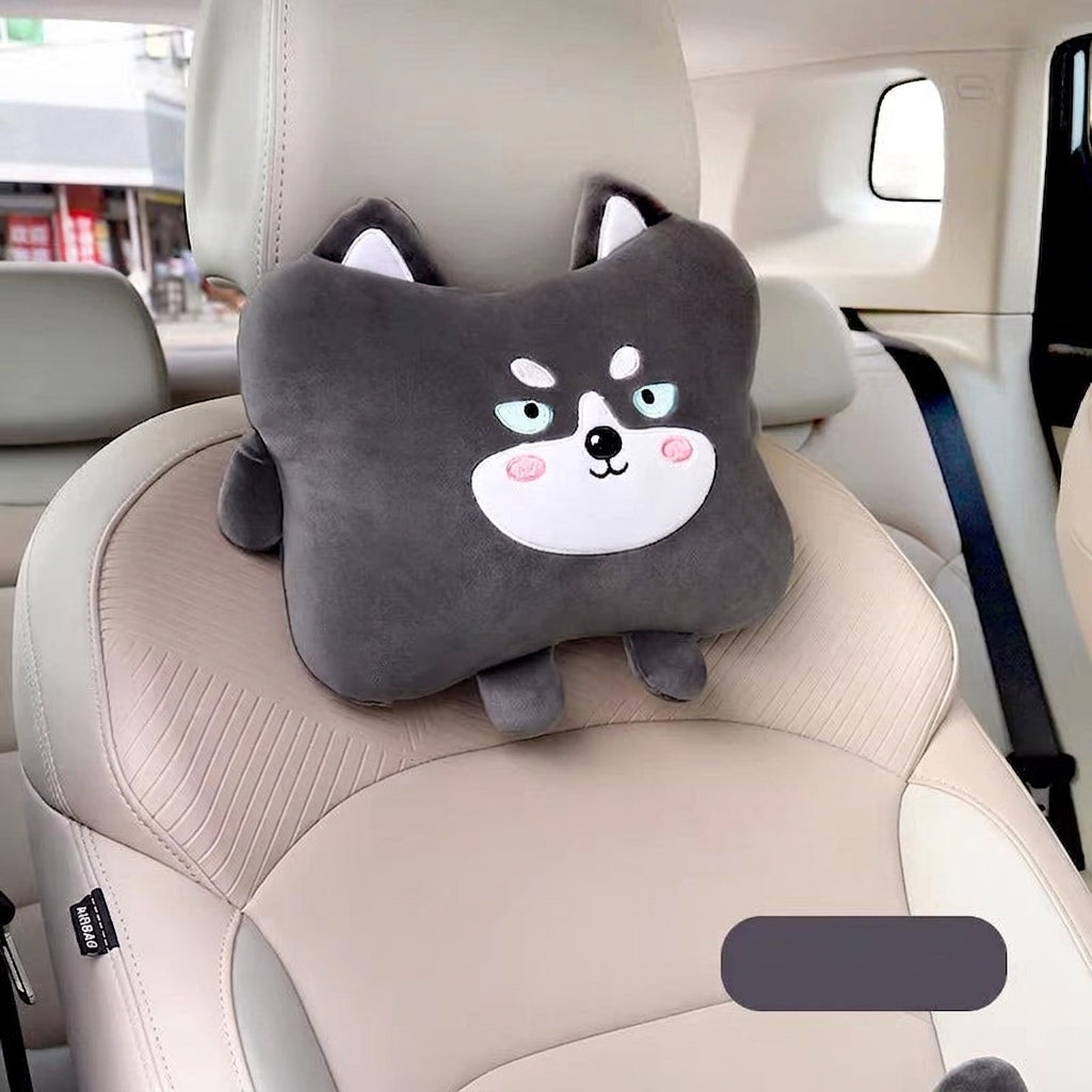 Car lumbar support, driver's seat backrest cushion, car headrest, lumbar support pad, internet-famous women's driving lumbar support tool