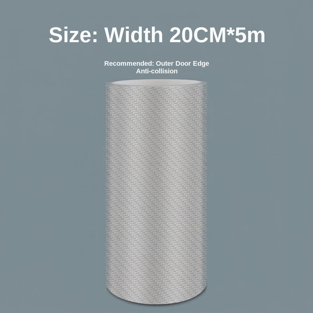 Car sill strips, carbon fiber bumper anti-collision strips, anti-stepping paste, carbon fiber pattern, universal body film stickers, decorative strips