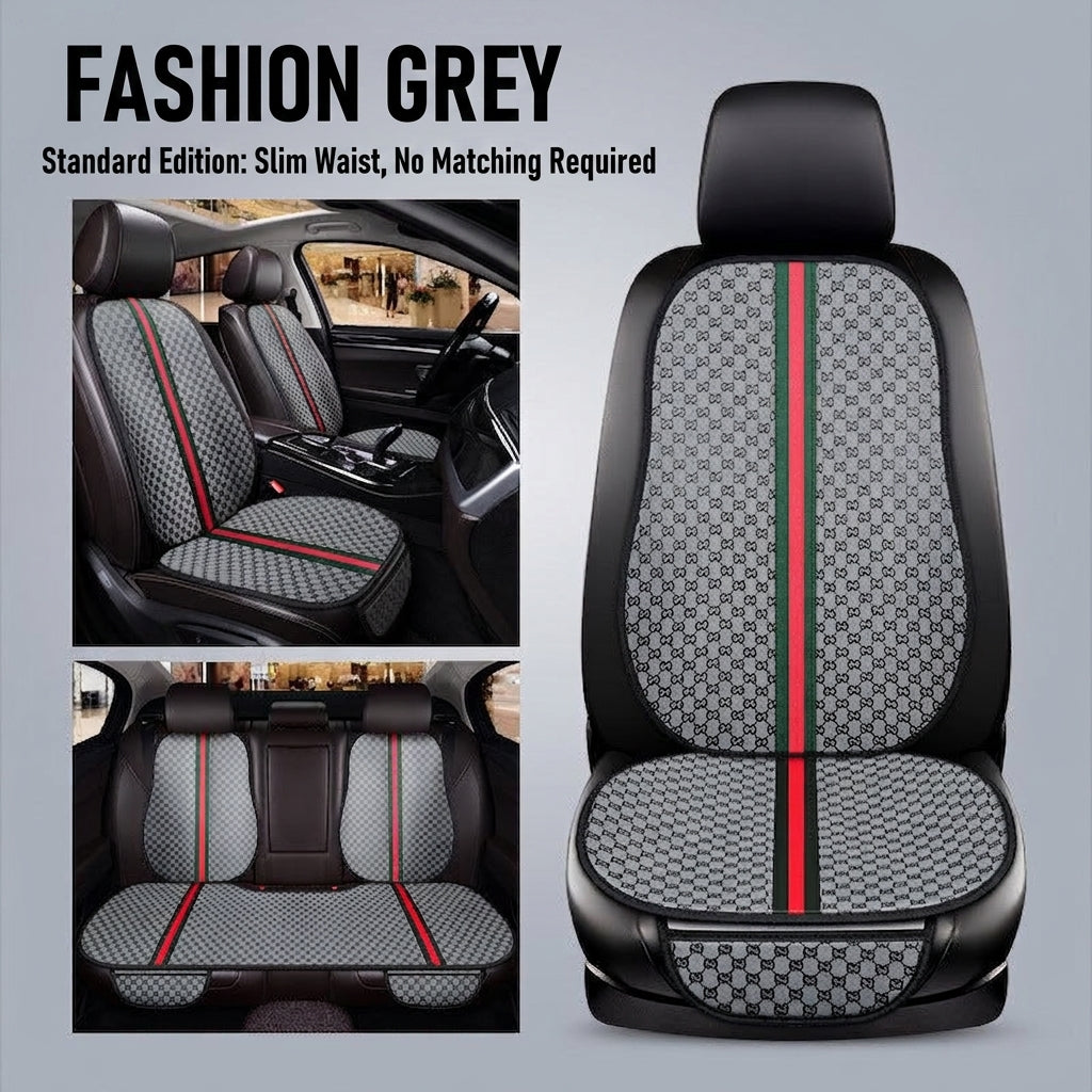Car seat cushion all-season universal Kuqi three-piece set