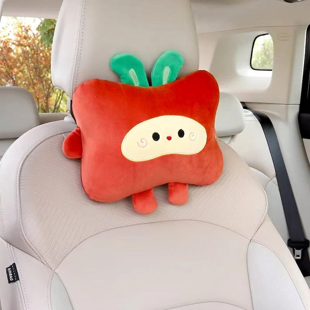Car lumbar support, driver's seat backrest cushion, car headrest, lumbar support pad, internet-famous women's driving lumbar support tool