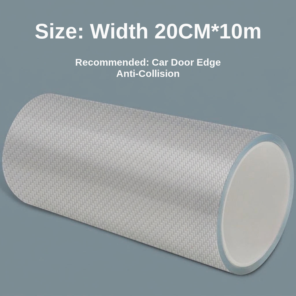 Car sill strips, carbon fiber bumper anti-collision strips, anti-stepping paste, carbon fiber pattern, universal body film stickers, decorative strips