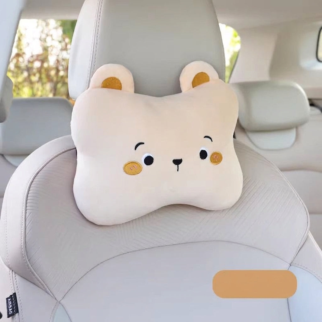 Car lumbar support, driver's seat backrest cushion, car headrest, lumbar support pad, internet-famous women's driving lumbar support tool